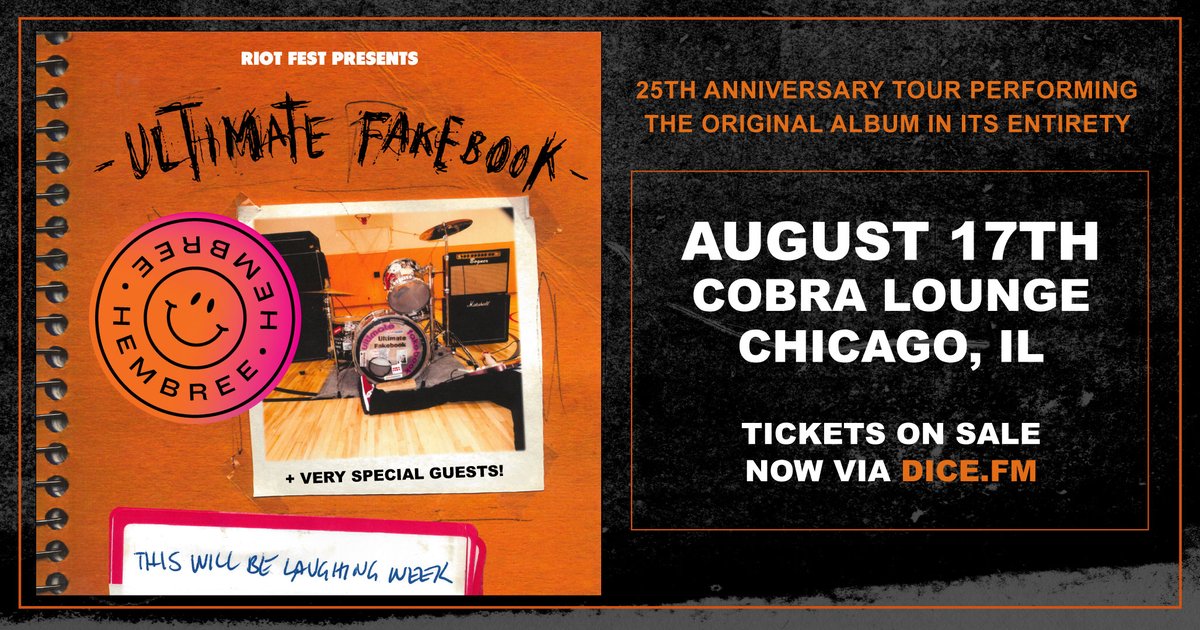 ON SALE NOW! @UFBRocks + @hembreemusic on August 17 at @cobralounge -> bit.ly/CL-UFH