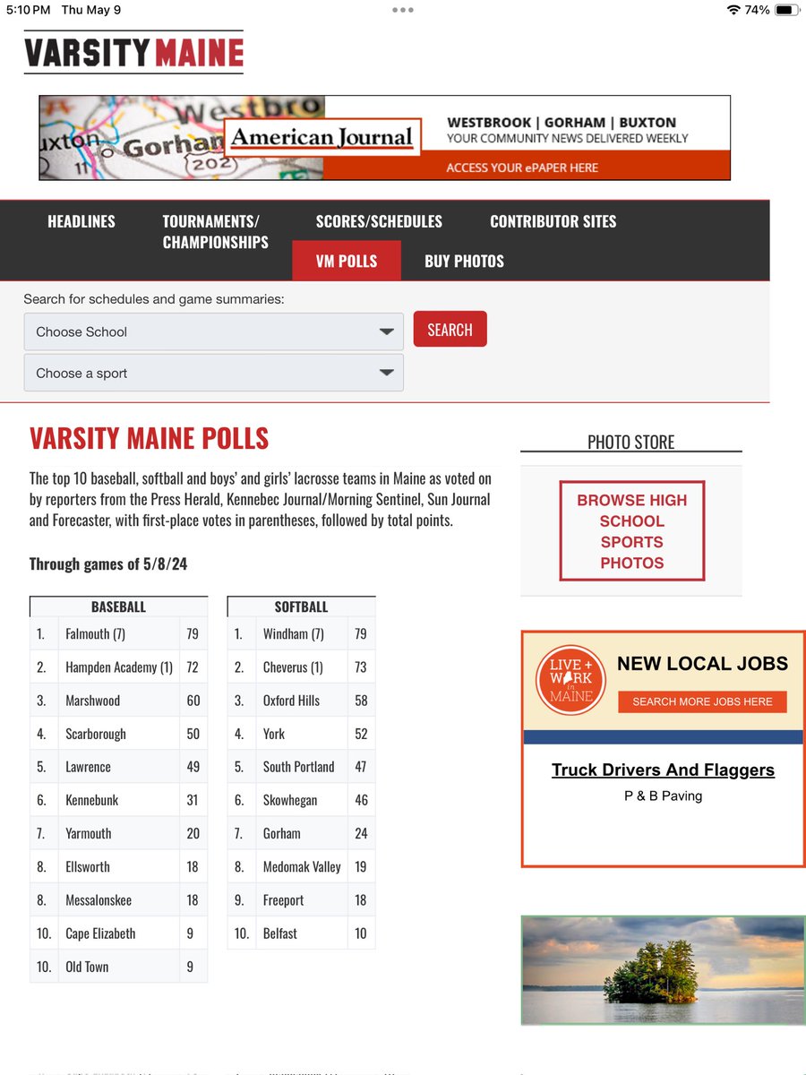 Undefeated York 7-0 moves up to #4 in latest State Poll. ⁦@YHSBoosters⁩ ⁦@YHSWildcats⁩