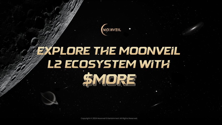 Moonveil raised $5.4M! You don't want to miss $MORE airdrop. Last month @Moonveil_studios announced they are building a gaming L2 using Polygon CDK NEW CHAIN = NEW TOKEN Start earning Moon Beams which would gives access to $MORE airdrop. Open Beta is scheduled for Q3…