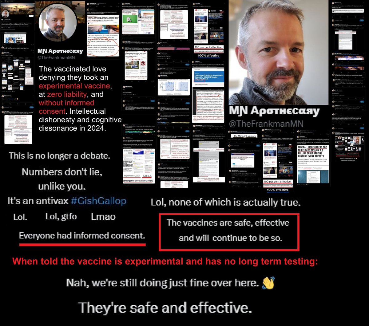 MƝ Aρσтнєcαяу (@thefrankmanmn) on Twitter photo <a href="/TruthHurts2160/">Truth Hurts</a> @boligard89 <a href="/higgsri/">Richard Higgs 🇿🇦 🗿 77 🎩👾🎼💾</a> <a href="/LockedOutKate/">Katie</a> <a href="/crabb_vicki/">Vicki Allen Crabb</a> <a href="/JAllsopp84/">The Royal Panther</a> <a href="/ChrisJohnsonMD/">Christopher Johnson</a> <a href="/DaveAnotherdave/">Dave another dave 🏴🇬🇧</a> <a href="/dirk_fasshauer/">𝘋𝘪𝘳𝘬</a> <a href="/trillionofcells/">🌑🌘🌗🌖🌕🌔🌓🌒🌑</a> <a href="/TonyBaduy/">Antonio</a> <a href="/AllenDMartin/">Allen Martin</a> <a href="/SkepticalMutant/">Dr Anne Condon</a> @Monstercoyliar <a href="/TorySnyc/">Abraham Lynksys</a> @Catinthesun24 <a href="/CaryDavid722/">RIP Alan Watt 🐭</a> <a href="/Roper_Lab/">Dr. Rachel Roper</a> <a href="/mcfunny/">R Marcucio</a> <a href="/davideyoungmd/">David Young M.D.</a> <a href="/iXeno/">Professor Xeno Ras 🧠 health IG: @professor_x</a> <a href="/cappsie/">CaPPsiE 🇬🇧🇪🇺🇺🇦🐼🐭🐻❄️🦊🗿</a> <a href="/statssstudent/">Flex Tape</a> <a href="/norman_pilon/">Norman Pilon 🐭🐔</a> <a href="/HeleneBsecours/">Banoun Helene</a> <a href="/Harry_PoMouse/">Wizard Mouse</a> <a href="/TheDrJon/">Dr. Jon</a> <a href="/PatrickSquirrel/">Squirrel Patrick</a> <a href="/canceledmouse/">Canceled Mouse 🐭</a> <a href="/Carissa5419/">Carissa Shuck</a> <a href="/FillmoreWhite/">Millard Fillmore White House Library</a> <a href="/VickiCoyle10019/">REAL Dr. Vicki Coyle, DNP, MSN, RN, JD</a> <a href="/EdwardDS15/">Edward DS</a> <a href="/FUDyou2/">ElmerFUD</a> <a href="/Earthdriver/">Jeremiah Hosea founder of Earthdriver</a> <a href="/smith_john55/">John smith</a> <a href="/TMGFlorida/">TMGFlorida</a> <a href="/TheCrystalBrian/">The Crystal Brian</a> <a href="/ScooterScience/">Patrick (Scooter) Coyle, DNSc, MSN, RN, PhD</a> <a href="/RndmStreetMedic/">Street Medic</a> <a href="/DebraBr81576310/">Debra Brown 🌱 🐎 🐕 📖 🎶🇺🇦</a> @JordanA8156 <a href="/BlueLionBlog/">Jeff</a> <a href="/ScotMAGA24/">SH</a> <a href="/vstefans/">Vikki Stefans</a> <a href="/judysimpson222/">Judy Butler, fan of SunderlandAFC 🗿😷</a> <a href="/Apotheosis1974/">Big Tasty</a> <a href="/FrankDElia7/">Frank D’Elia🇺🇦</a> <a href="/krebiozen/">Krebiozen</a> <a href="/Anymous84861064/">Anymouse</a> I can't see most of the shit that's on there, but I think it's hilarious that you think I'd be sheepish about any of it. I said it all! 😂 Wouldn't take any of it back, cooker, and hey, that's one good looking guy! <a href="/TruthHurts2160/">Truth Hurts</a> @boligard89 <a href="/higgsri/">Richard Higgs 🇿🇦 🗿 77 🎩👾🎼💾</a> <a href="/LockedOutKate/">Katie</a> <a href="/crabb_vicki/">Vicki Allen Crabb</a> <a href="/JAllsopp84/">The Royal Panther</a> <a href="/ChrisJohnsonMD/">Christopher Johnson</a> <a href="/DaveAnotherdave/">Dave another dave 🏴🇬🇧</a> <a href="/dirk_fasshauer/">𝘋𝘪𝘳𝘬</a> <a href="/trillionofcells/">🌑🌘🌗🌖🌕🌔🌓🌒🌑</a> <a href="/TonyBaduy/">Antonio</a> <a href="/AllenDMartin/">Allen Martin</a> <a href="/SkepticalMutant/">Dr Anne Condon</a> @Monstercoyliar <a href="/TorySnyc/">Abraham Lynksys</a> @Catinthesun24 <a href="/CaryDavid722/">RIP Alan Watt 🐭</a> <a href="/Roper_Lab/">Dr. Rachel Roper</a> <a href="/mcfunny/">R Marcucio</a> <a href="/davideyoungmd/">David Young M.D.</a> <a href="/iXeno/">Professor Xeno Ras 🧠 health IG: @professor_x</a> <a href="/cappsie/">CaPPsiE 🇬🇧🇪🇺🇺🇦🐼🐭🐻❄️🦊🗿</a> <a href="/statssstudent/">Flex Tape</a> <a href="/norman_pilon/">Norman Pilon 🐭🐔</a> <a href="/HeleneBsecours/">Banoun Helene</a> <a href="/Harry_PoMouse/">Wizard Mouse</a> <a href="/TheDrJon/">Dr. Jon</a> <a href="/PatrickSquirrel/">Squirrel Patrick</a> <a href="/canceledmouse/">Canceled Mouse 🐭</a> <a href="/Carissa5419/">Carissa Shuck</a> <a href="/FillmoreWhite/">Millard Fillmore White House Library</a> <a href="/VickiCoyle10019/">REAL Dr. Vicki Coyle, DNP, MSN, RN, JD</a> <a href="/EdwardDS15/">Edward DS</a> <a href="/FUDyou2/">ElmerFUD</a> <a href="/Earthdriver/">Jeremiah Hosea founder of Earthdriver</a> <a href="/smith_john55/">John smith</a> <a href="/TMGFlorida/">TMGFlorida</a> <a href="/TheCrystalBrian/">The Crystal Brian</a> <a href="/ScooterScience/">Patrick (Scooter) Coyle, DNSc, MSN, RN, PhD</a> <a href="/RndmStreetMedic/">Street Medic</a> <a href="/DebraBr81576310/">Debra Brown 🌱 🐎 🐕 📖 🎶🇺🇦</a> @JordanA8156 <a href="/BlueLionBlog/">Jeff</a> <a href="/ScotMAGA24/">SH</a> <a href="/vstefans/">Vikki Stefans</a> <a href="/judysimpson222/">Judy Butler, fan of SunderlandAFC 🗿😷</a> <a href="/Apotheosis1974/">Big Tasty</a> <a href="/FrankDElia7/">Frank D’Elia🇺🇦</a> <a href="/krebiozen/">Krebiozen</a> <a href="/Anymous84861064/">Anymouse</a> I can't see most of the shit that's on there, but I think it's hilarious that you think I'd be sheepish about any of it. I said it all! 😂 Wouldn't take any of it back, cooker, and hey, that's one good looking guy!