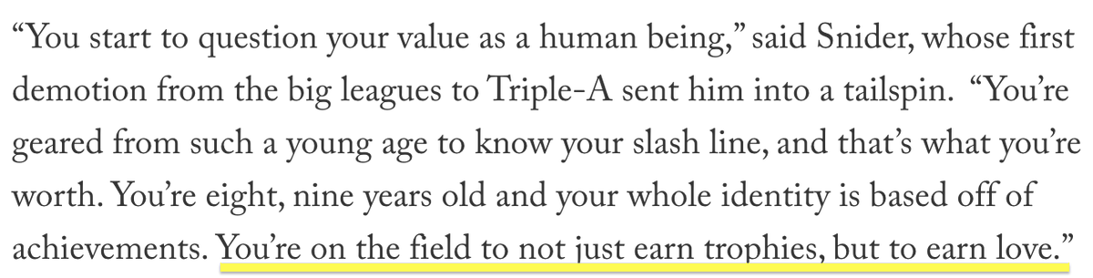 Man listen - Travis Snider @Lunchboxhero45 absolutely gets it. Consequences are coming for what we've allowed youth sports to become: theathletic.com/5479891/2024/0…