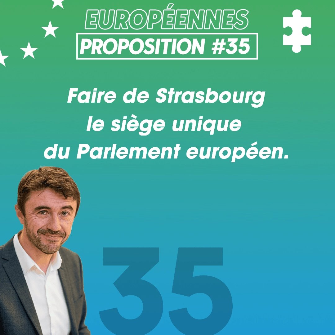 En cette journée de l'Europe, nous avons fait le déplacement à Strasbourg, l'occasion de rappeler notre position sur le Parlement européen : il est officiellement à Strasbourg, sa place est donc à Strasbourg ! ecologiepositiveetterritoires.eu/l/faire-de-str… #Europeennes2024 #EcologiePositiveTerritoires