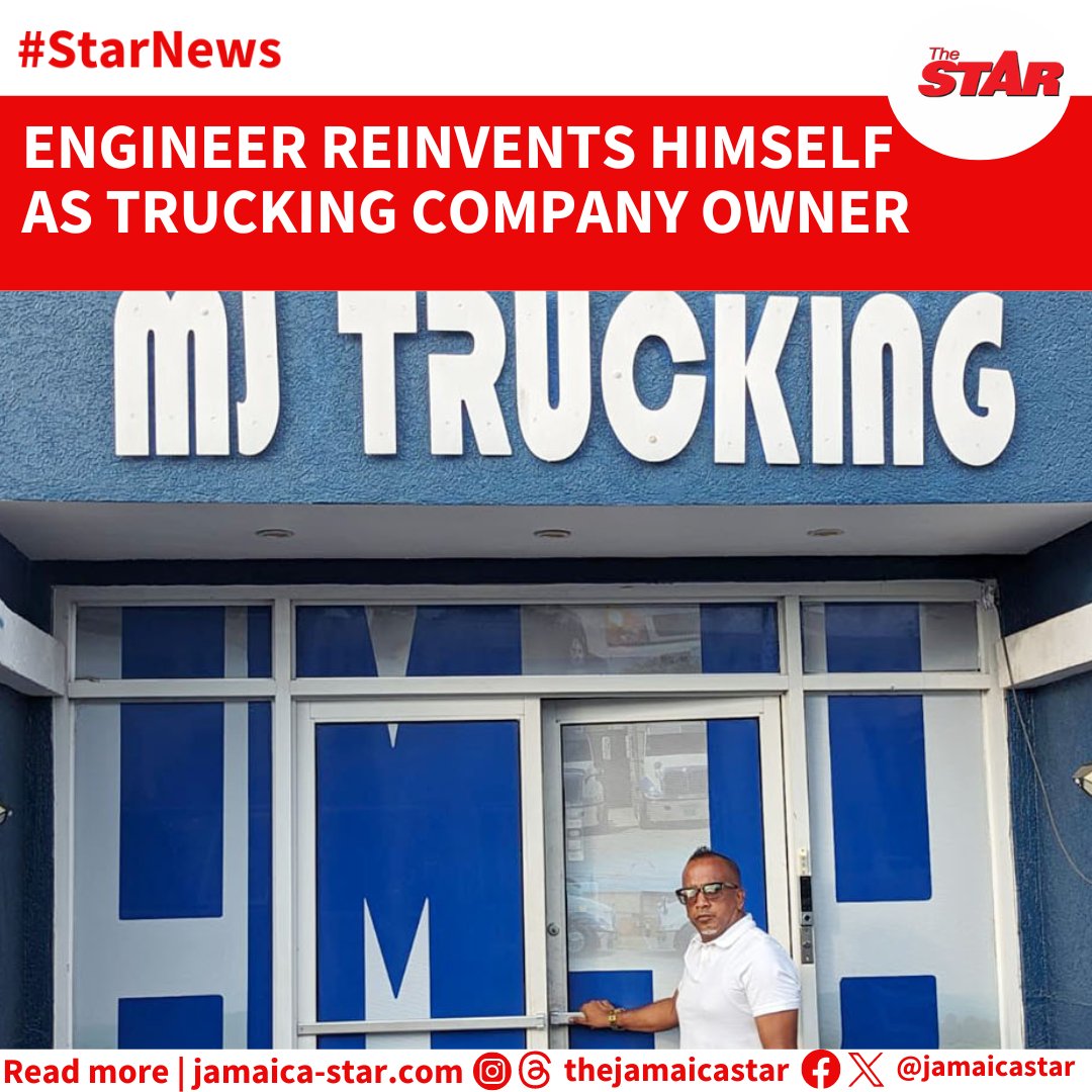 #StarNews: Growing up in Linstead, St Catherine, Michael Johnson was always sure about his future career path. Inspired by his father who was an engineer, and being intrigued by how things worked, he acquired an electronic engineering degree. READ MORE: tinyurl.com/4h7vc4de