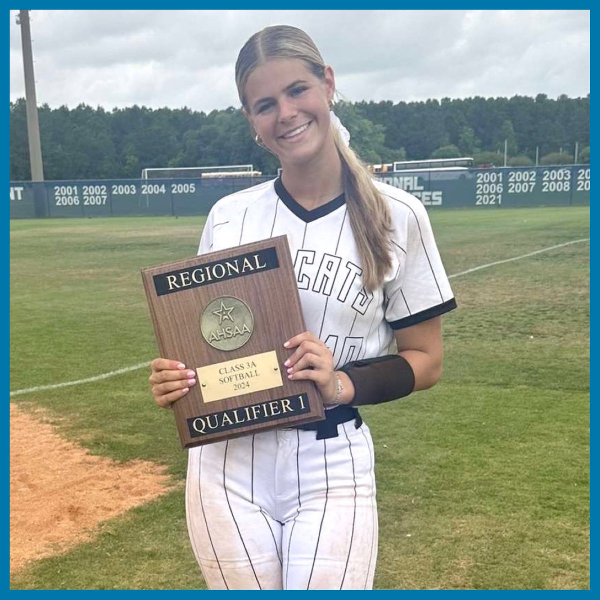 State Bound!! Senior Reese Cauley (AUM signed), with another dominant performance on the mound for Opp HS.. Pitched in all 3 wins for Opp to qualify for State. Innings pitched 18, Batters Faced 68, Hits 9, Earned Run 1 and 35 Strike Outs. Great work @ReeseCauley