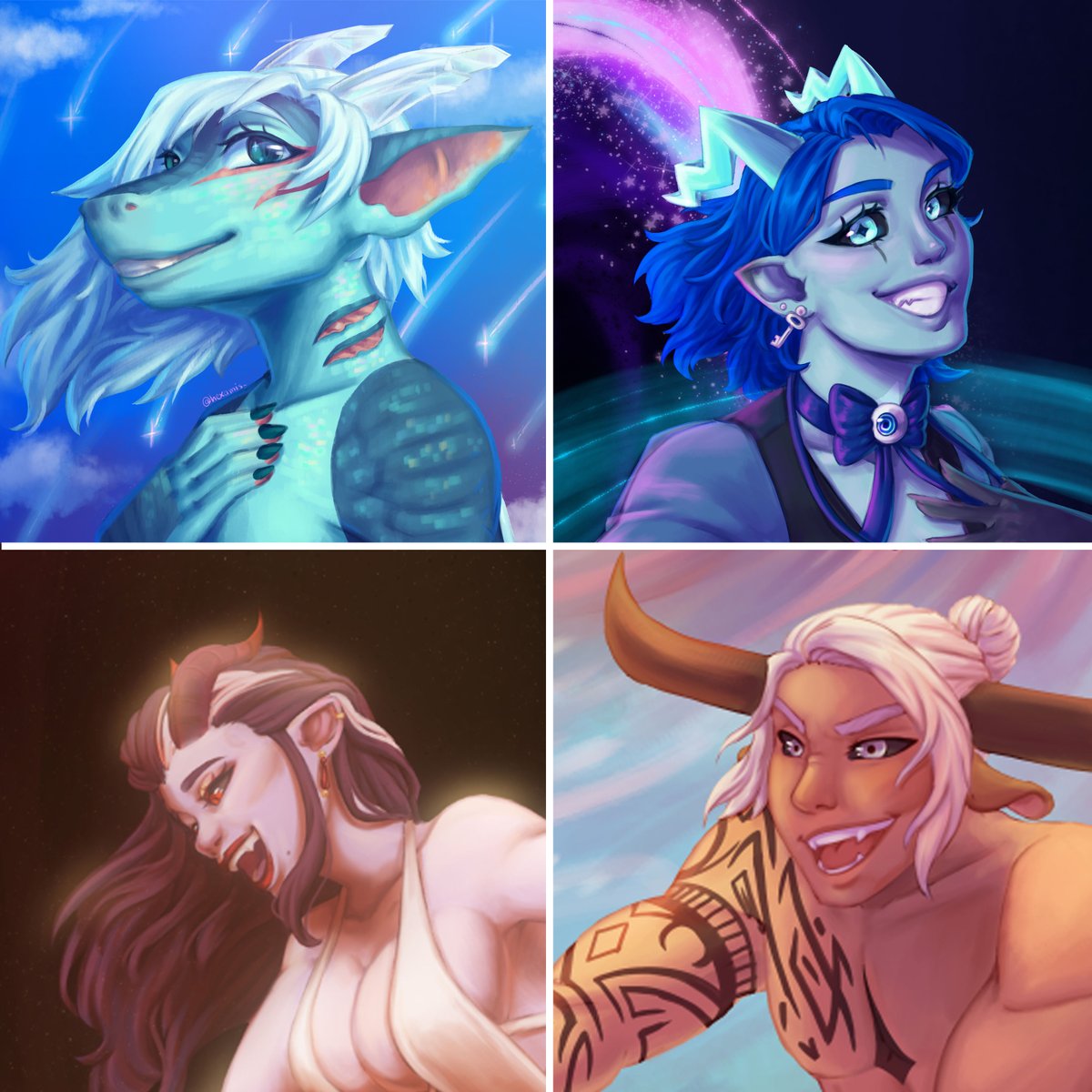 IT'S RAFFLE TIME!!! Want a painted bust like in the images below? To celebrate having 500 followers (thank you all so much) I'm doing a raffle!! To join:
✦Follow (new follows welcome)
✦Retweet
✦Reply with a ref and leave a comment! Maybe what you look forward to this summer?