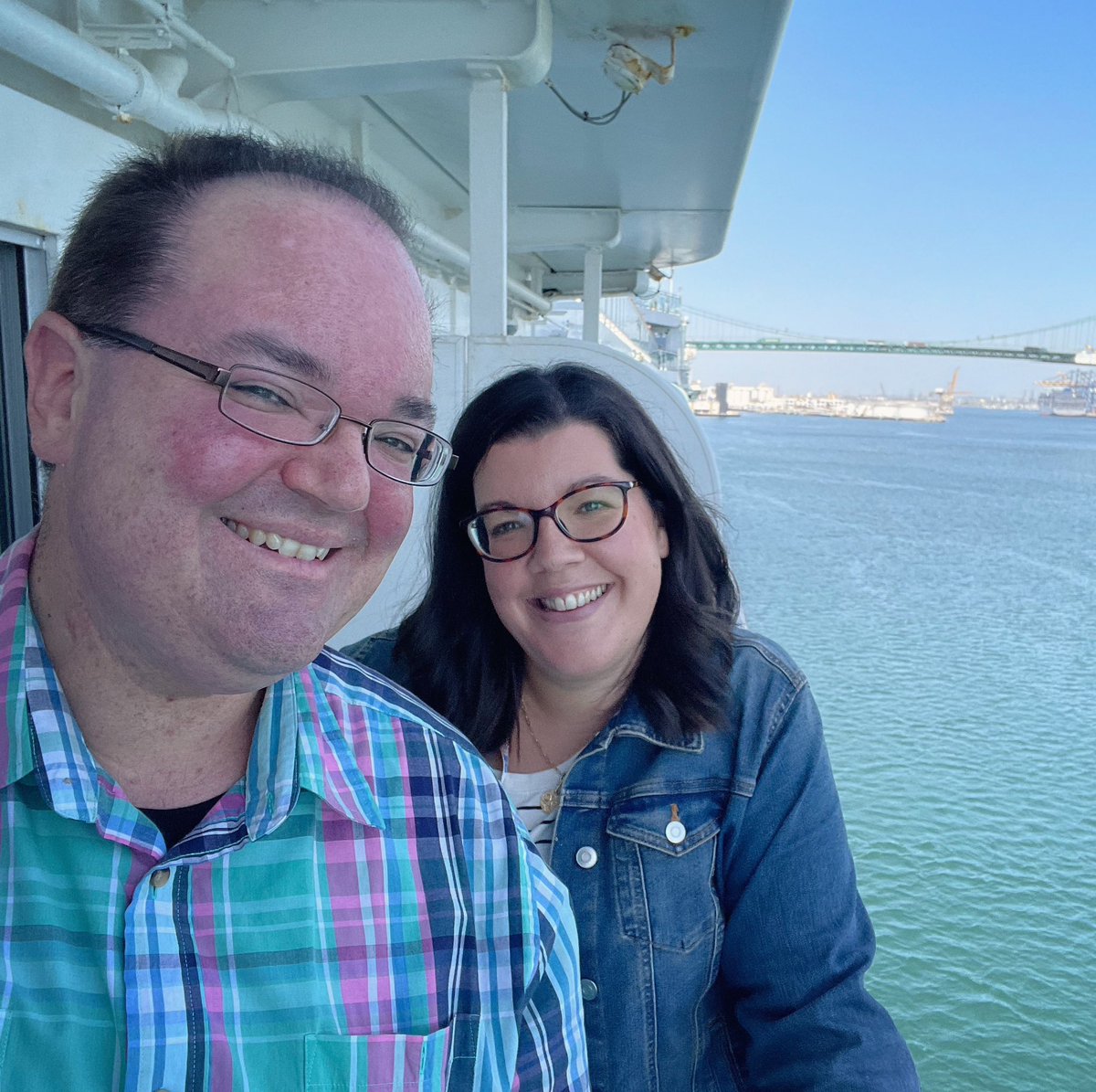 Embarkation shirt is in full effect onboard Island Princess as we get ready to set sail from Los Angeles on our first full transit Panama Canal cruise through the historic locks!! :D #IslandPrincess #PrincessCruises #PanamaCanal @PrincessCruises