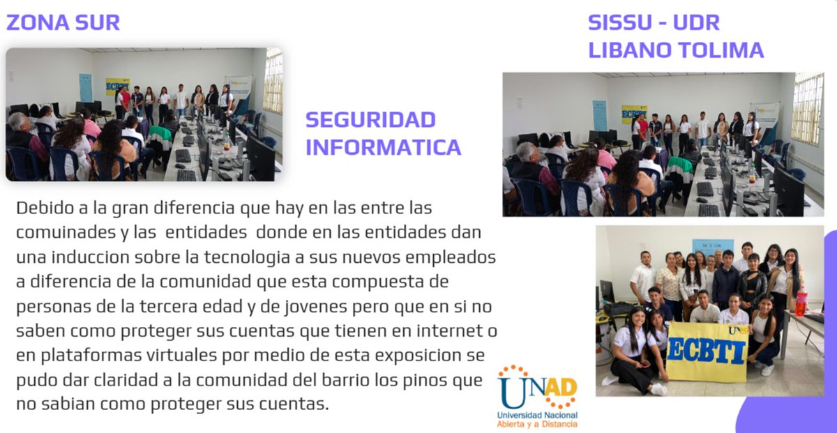 Jhonjairom12136's tweet photo. @ElOIRdelaRegion 
Seguridad informática con la comunidad del barrio los pinos Líbano Tolima 
N° presentador: Jhon Jairo Mora Jiménez 
Los invito a conocer el testimonio de la comunidad 
https://t.co/vY4d724tcn https://t.co/5hKjmf49Zc
