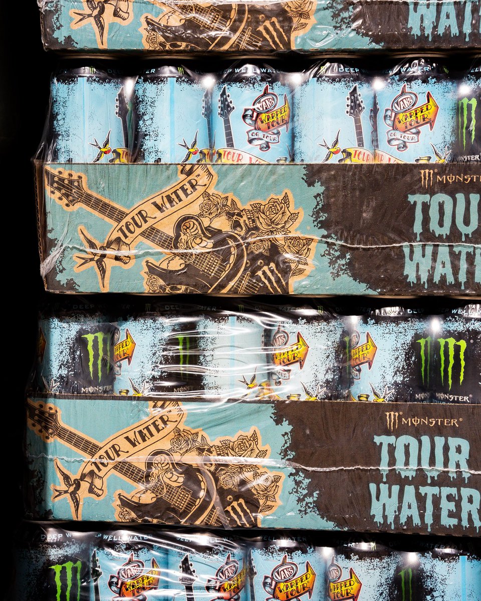 Just prepping for a summer of festivals and lotsa live music over here 🤘💥 What events do you want to see Tour Water at??

#MonsterTourWater #TourWater #StraightUpWater #PureWater #OriginalBackstageWater