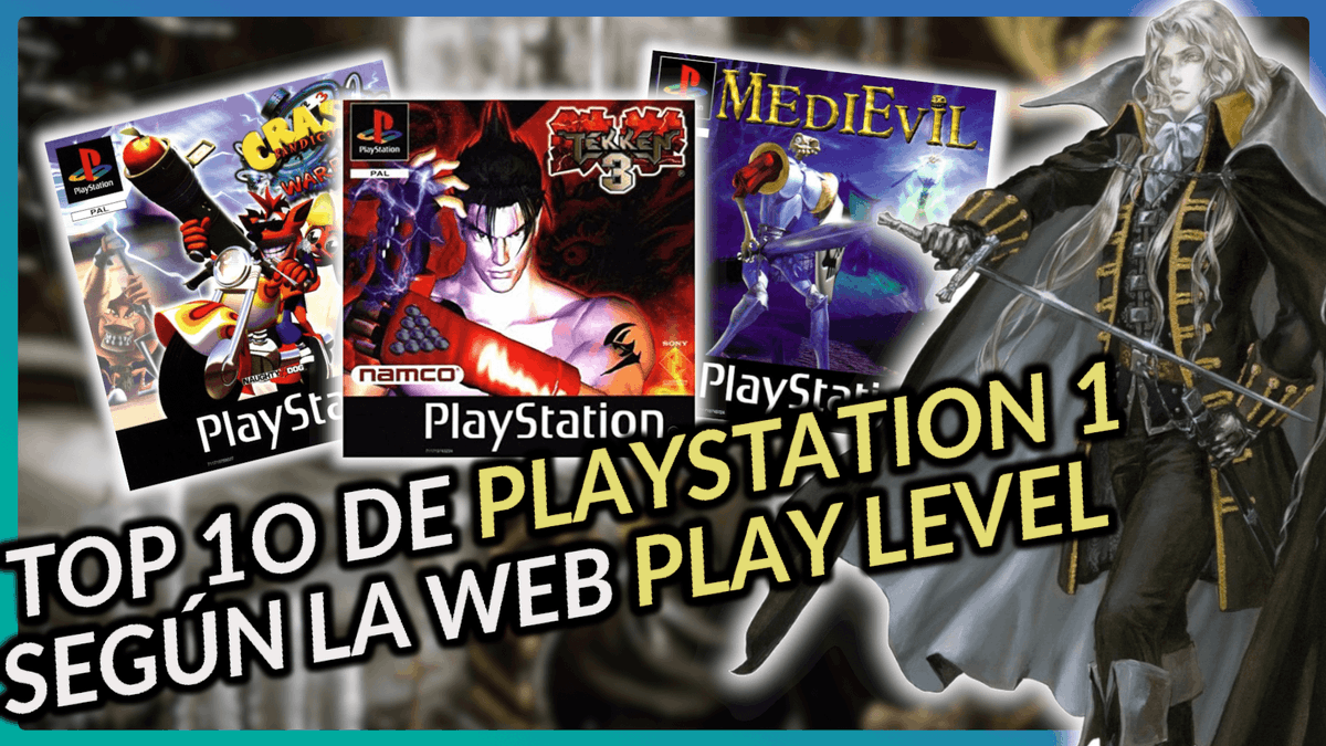 TOP 10 de PLAYSTATION 1 según PLAY LEVEL [COMENTARIO-REACCIÓN]

youtu.be/aO_fs0E39AY