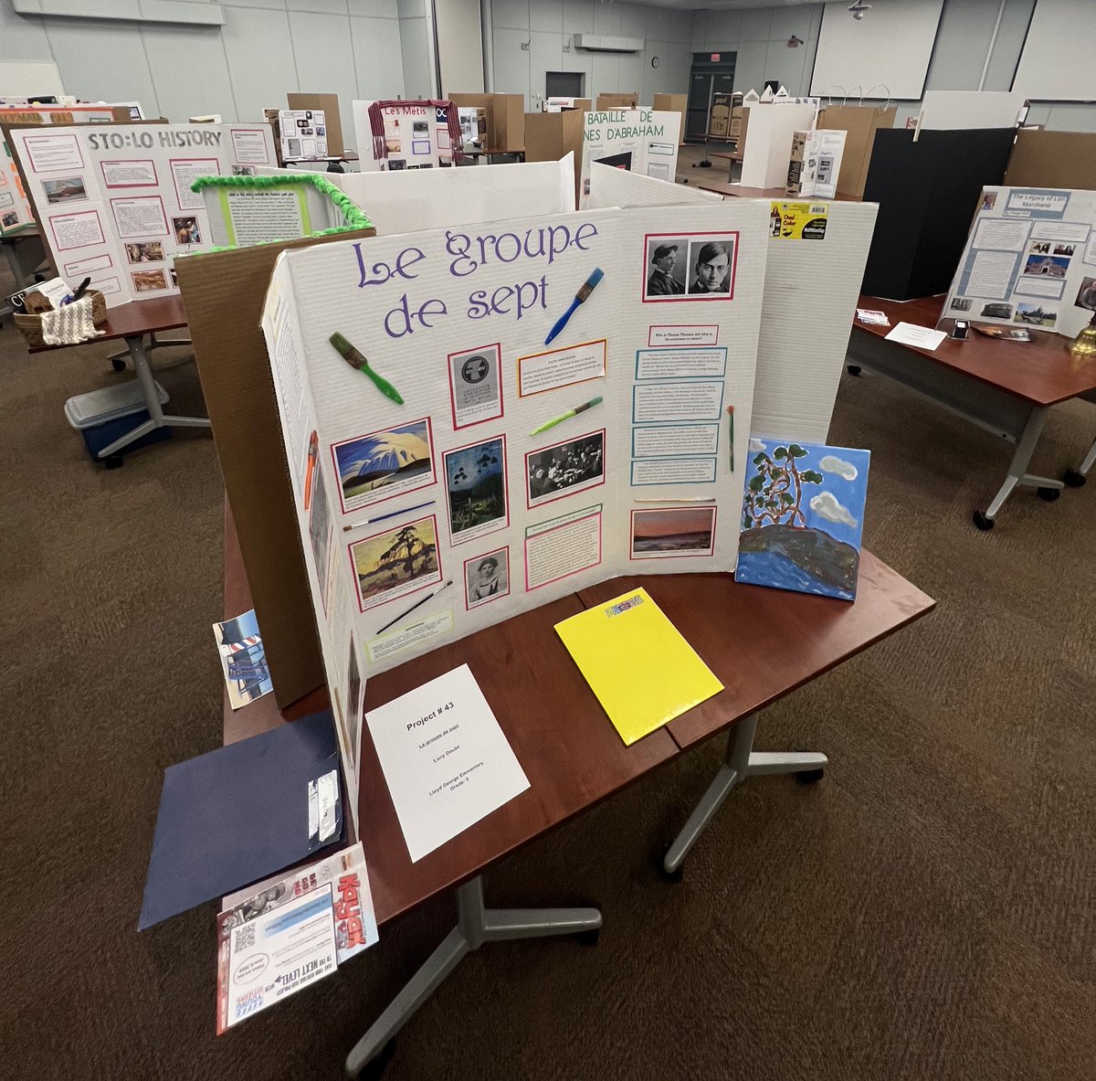 🎉 #SD73 Heritage Fair is open to the public! 🎉 

Check out the work by students from around the district showcasing local Canadian history tomorrow at the Henry Grube Center from 3-3:30 PM. 🇨🇦

#Kamloops #BCED #CanadianHistory