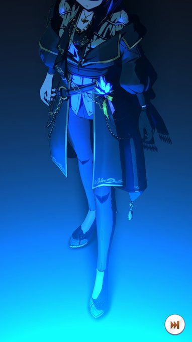 「blue theme jacket」 illustration images(Latest)