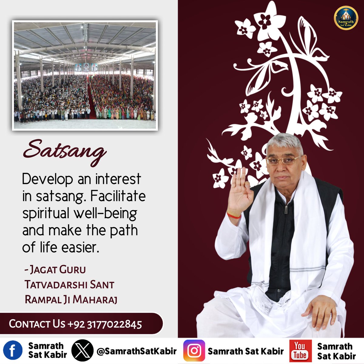 #GodMorningFriday The true and correct way of worship is only provided by an enlightened saint i.e. The “Tatvadarshi” Saint. Having a Guru (Spiritual Leader) is of utmost importance in the path of attaining salvation. #fridaymorning #FridayThoughts