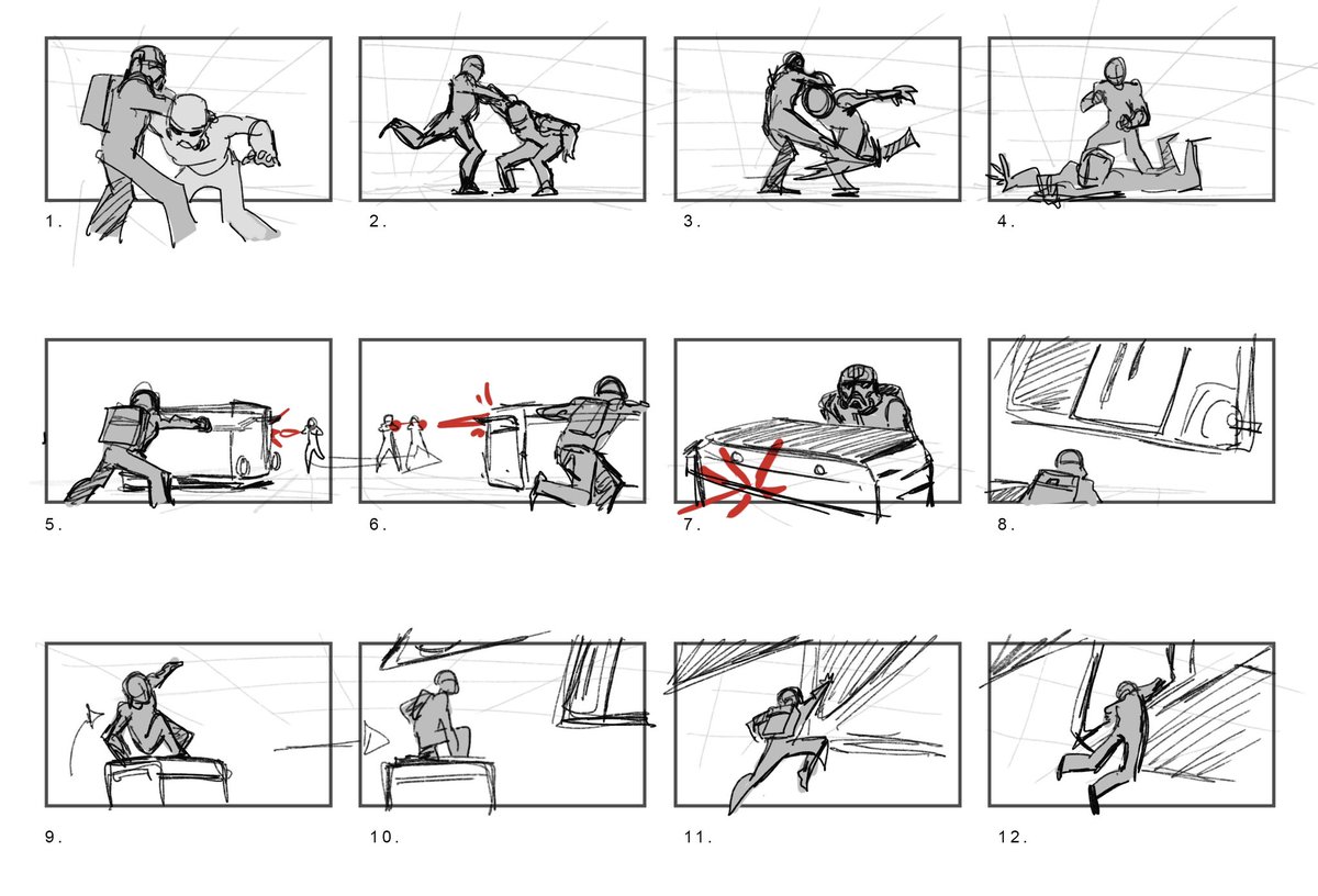 justbleeve's tweet image. Bringing back more storyboard thumbnails! One of my favorite scenes I got to do for Hunter in Bad Batch season 3 ep 11! I’m still processing that the show is over 😖
.
.
.
#starwarsthebadbatch #thebadbatch #badbatch #hunter   #storyboard  #sketch   #thumbnails #stormtrooper
