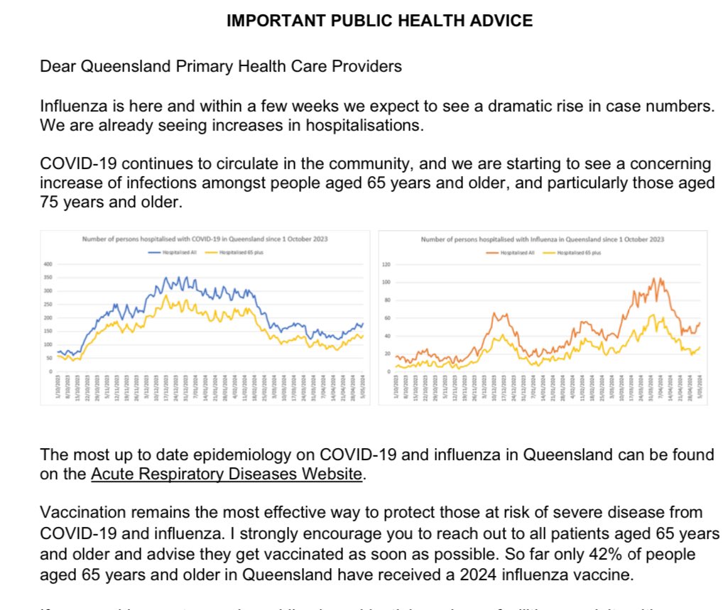 Surprise surprise We only have XBB vaccines Flu rising Covid rising to concerning levels amongst over 65s. Shock horror Living with it! #CovidIsNotOver