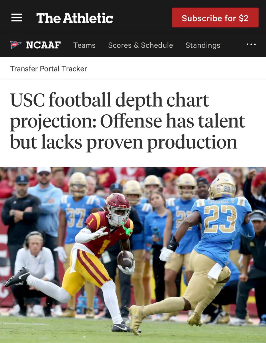 They act like Lincoln Riley’s offense isn’t proven in itself 🙄 #FightOn ✌🏾⚔️