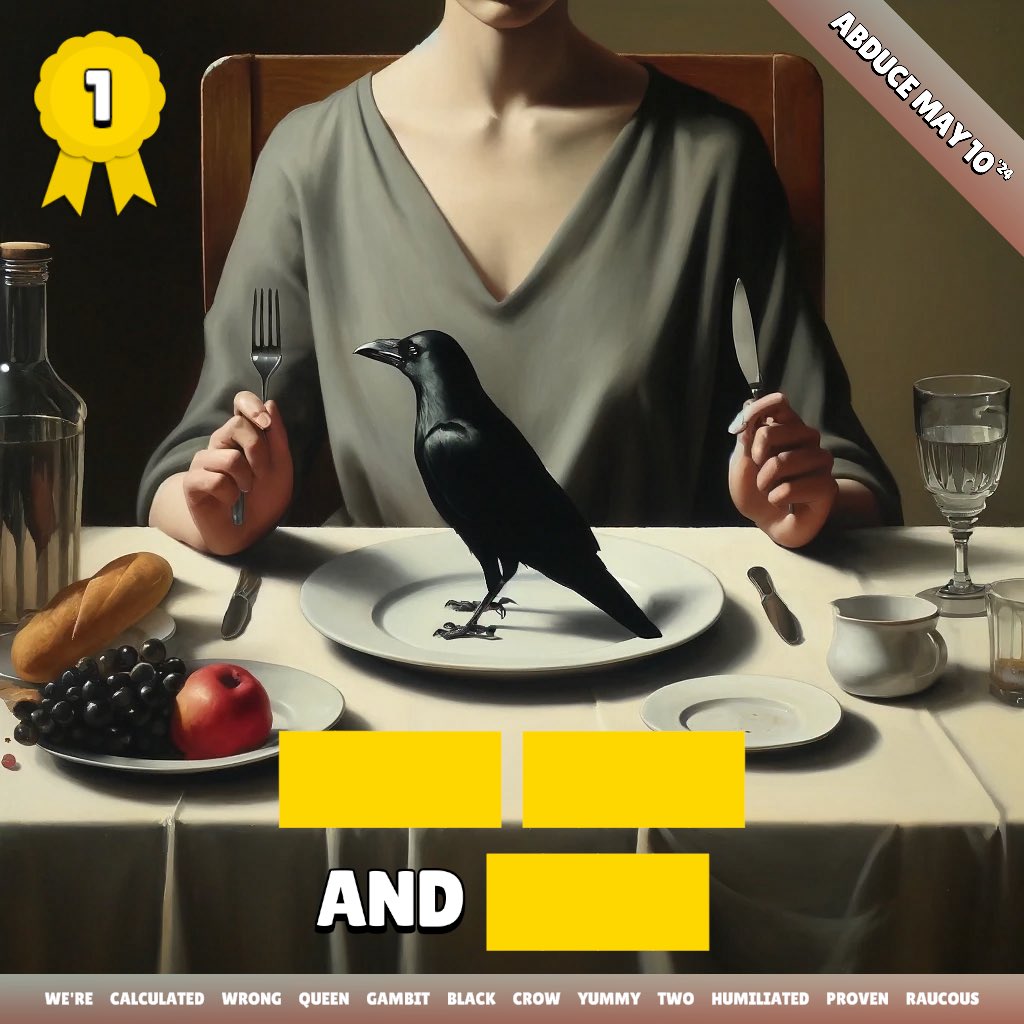 abducegame's tweet image. Lunch #TheDailyAbduce May 10 ‘24 #FriYeah