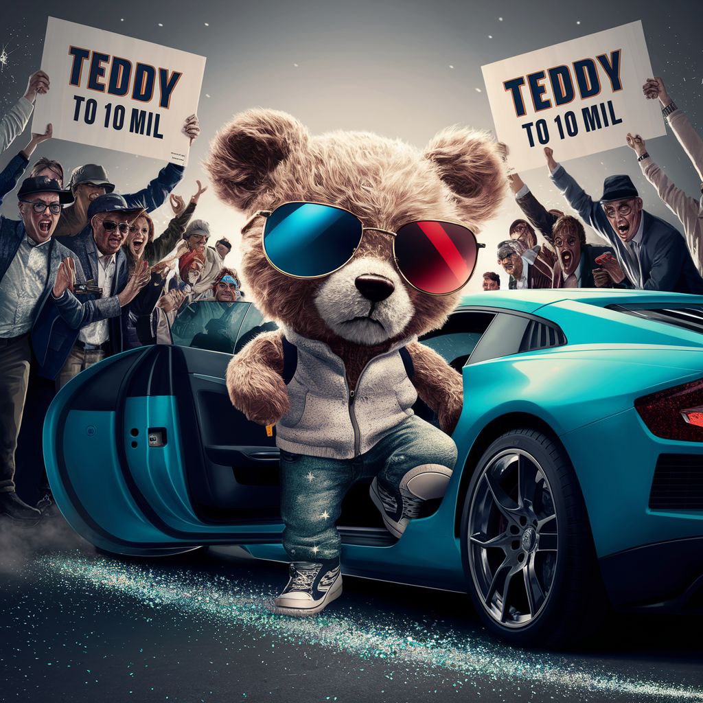 ElevenCryptos's tweet image. "Rising up, back on the street, did my time took my chances..."
#Teddy #Solanameme