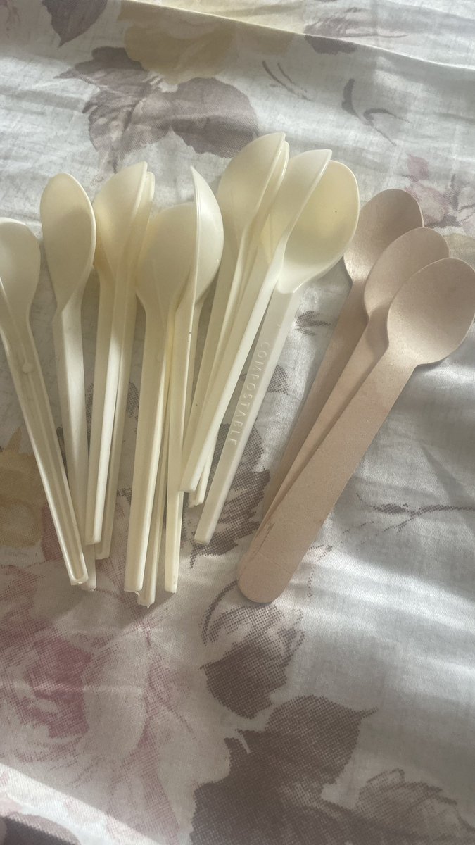 @zomato @Swiggy Every delivery has these cutlery items Reads compostable, but no facility composts them, adding to total solid waste in city. Every other day there r waste fires around. give instructions 2 all food partners to stop creating this huge landfill waste daily