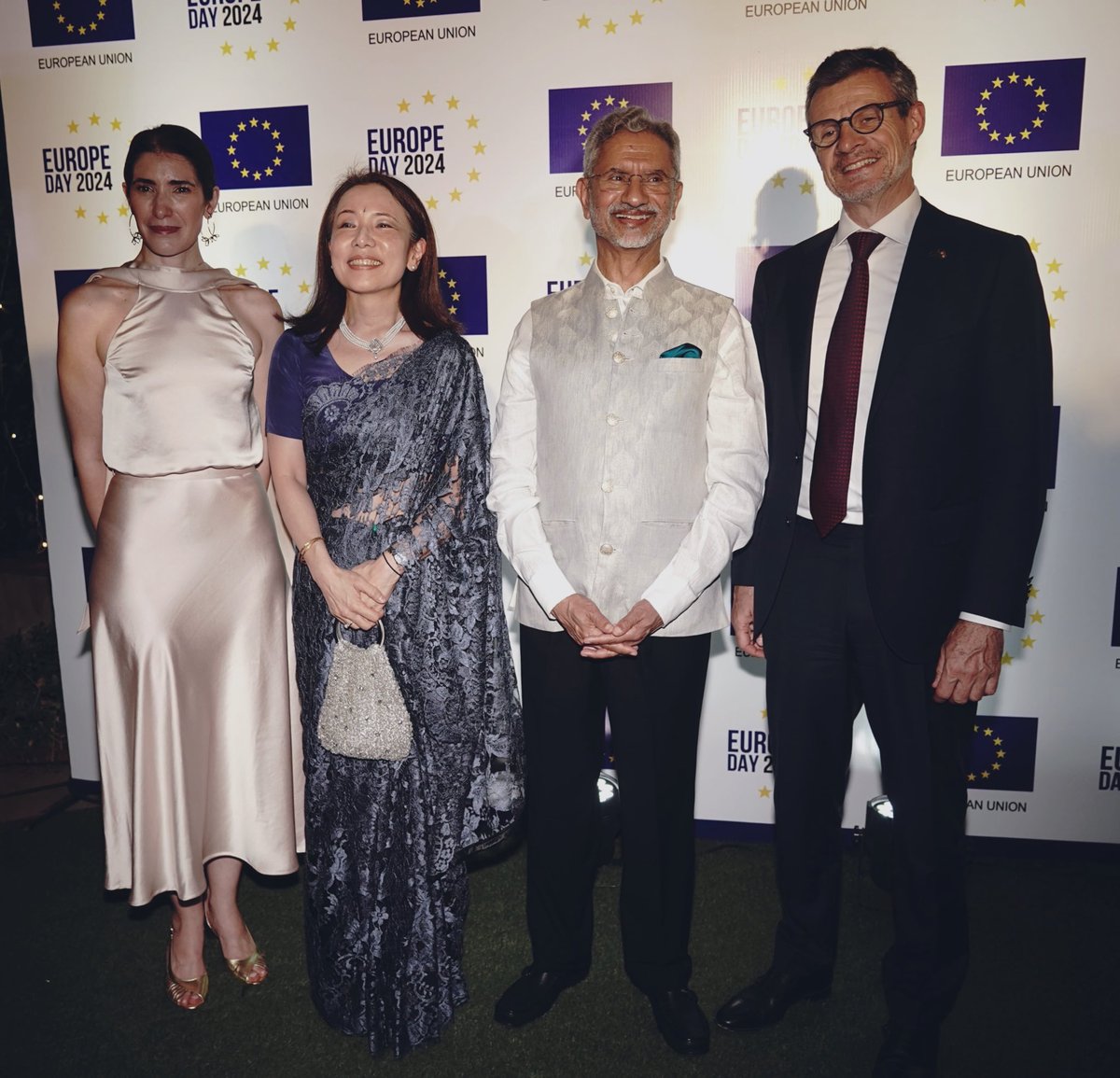 Addressing at the Europe Day Celebrations in New Delhi on May 9, EAM Dr. S. Jaishankar extended felicitations to the EU's Ambassador to India, Herve Delphin. He emphasized the significance of the relationship between #India and the #EuropeanUnion, stating, 'I think today the…