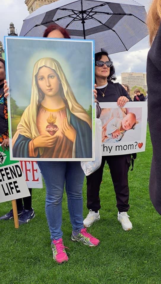 Hundreds of pro-lifers in Canada attended the March for Life in Ottawa, today.