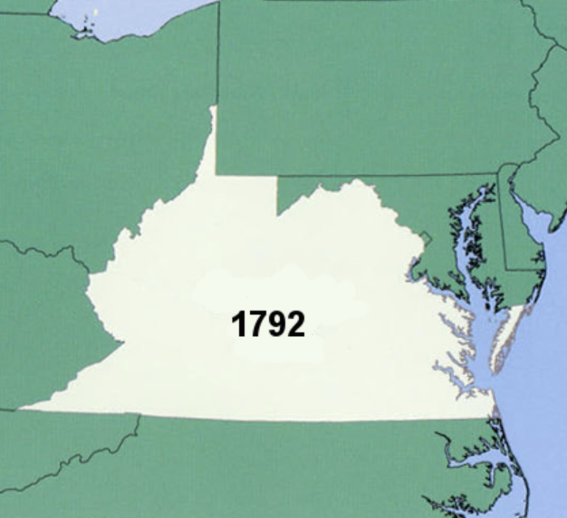 Fun fact: The South was BIGGER before the Civil War