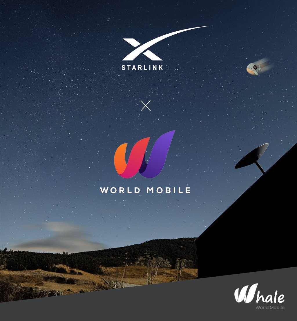 wmtx_whale's tweet image. The @WorldMobileTeam  is COLLABORATING with @Starlink 

In a recent AMA with @coinbureau , Micky was heard saying: &quot;We collaborate with Starlink&quot;

You heard it right: COLLABORATING!

Let&apos;s take a look 🧵👇

(and if this doesn&apos;t excites you, I don&apos;t know what will!)
$WMT #DePIN…