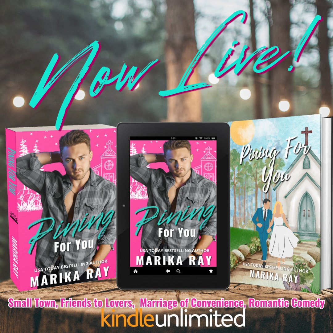 🔥 𝗡𝗘𝗪 𝗥𝗘𝗟𝗘𝗔𝗦𝗘 ➜ Pining For You (Blueball Band of Brothers) by @AuthorMarikaRay is 𝗟𝗜𝗩𝗘 #OneClick today or #DownloadFree with 𝗞𝗶𝗻𝗱𝗹𝗲 𝗨𝗻𝗹𝗶𝗺𝗶𝘁𝗲𝗱 ➜ mybook.to/piningforyou