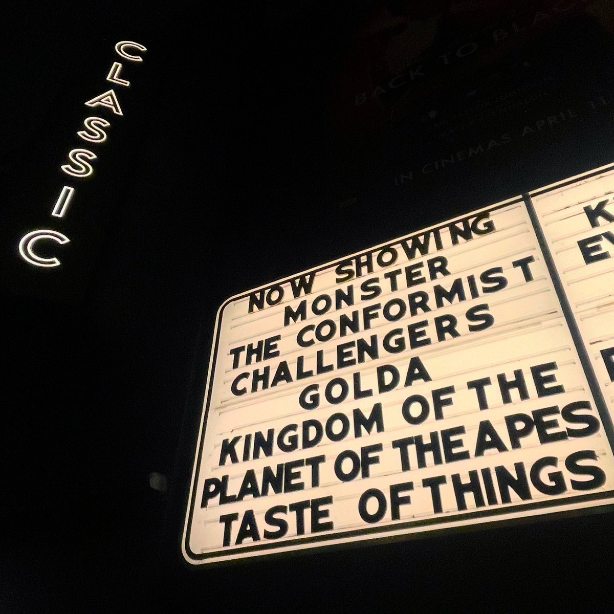 Saw the new 4K restoration of one of my favourite films, Bernardo Bertolucci’s Il Conformista (The Conformist) at the Classic last night. This beautiful film just gets better on every viewing. Go and see it at the cinema if you can. It’s stunning. #ilconformista #theconformist