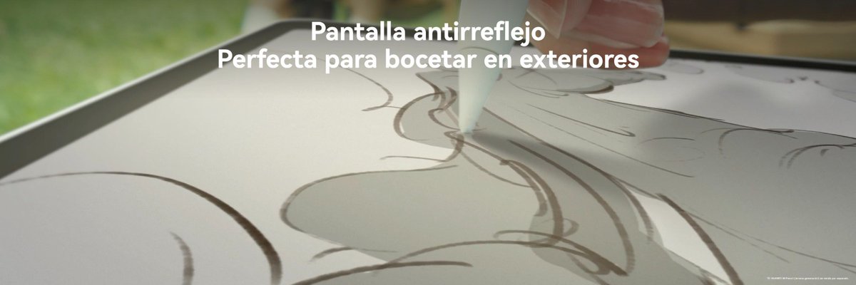 HuaweiMobileMx's tweet photo. Su pantalla antirreflejos te permitirá trabajar y estudiar cómodamente en interiores y exteriores. #HUAWEIMatePad 11.5 S #PaperMatteEdition. https://t.co/U610Ozk5mC