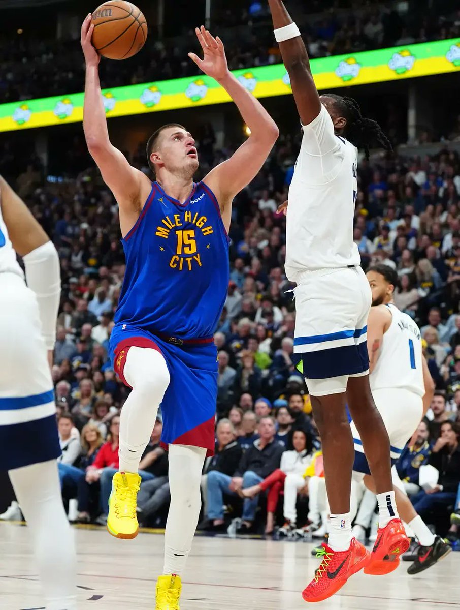 Denver Nuggets' Nikola Jokic Wins Third NBA MVP Award

On Monday, May 8, 2024, Nikola Jokic was named the NBA's 2023-24 MVP. It is the third time in four years he has captured the award, as he continu...... tinyurl.com/24cw3y22 #sportswriters