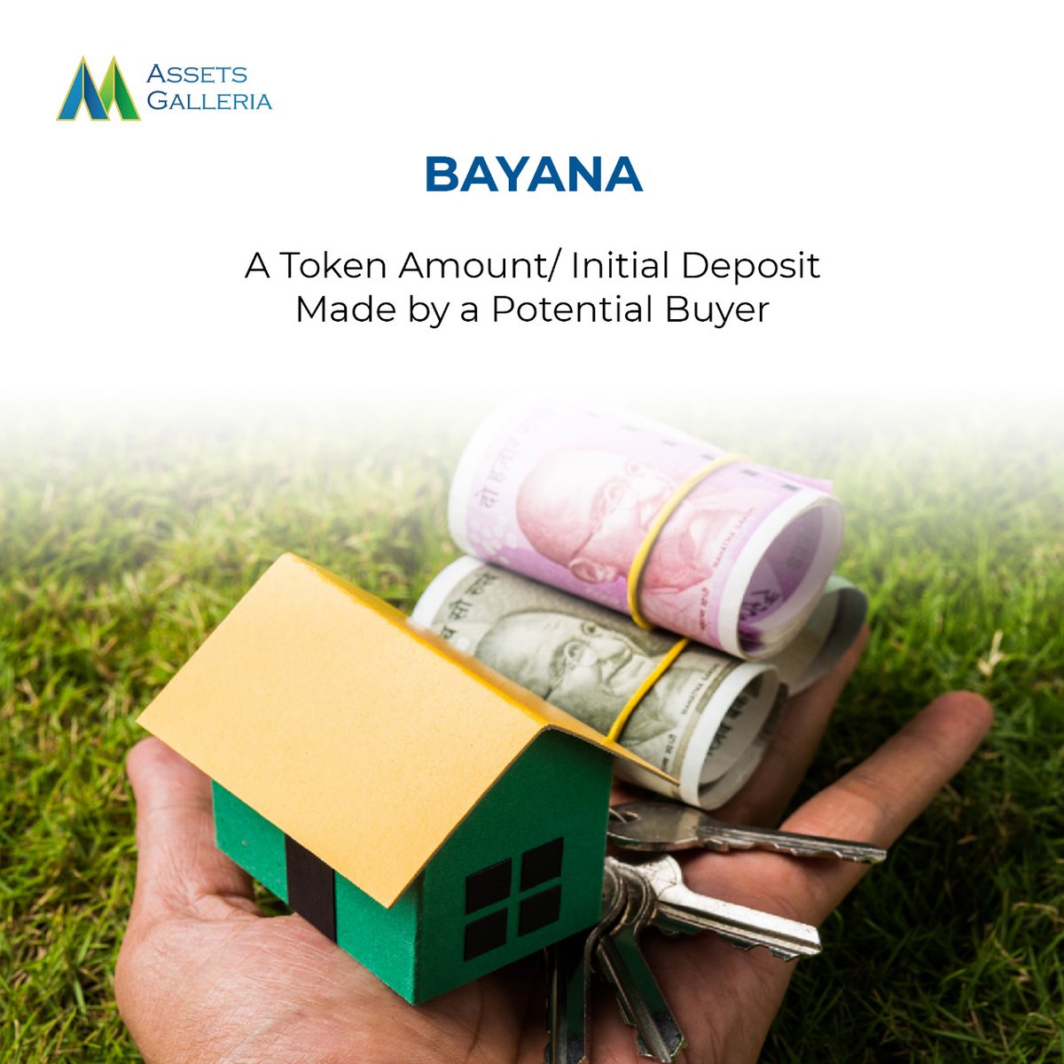 #Bayana

A #TokenAmount / #InitialDeposit Made by a Potential #Buyer

#AssetsGalleria