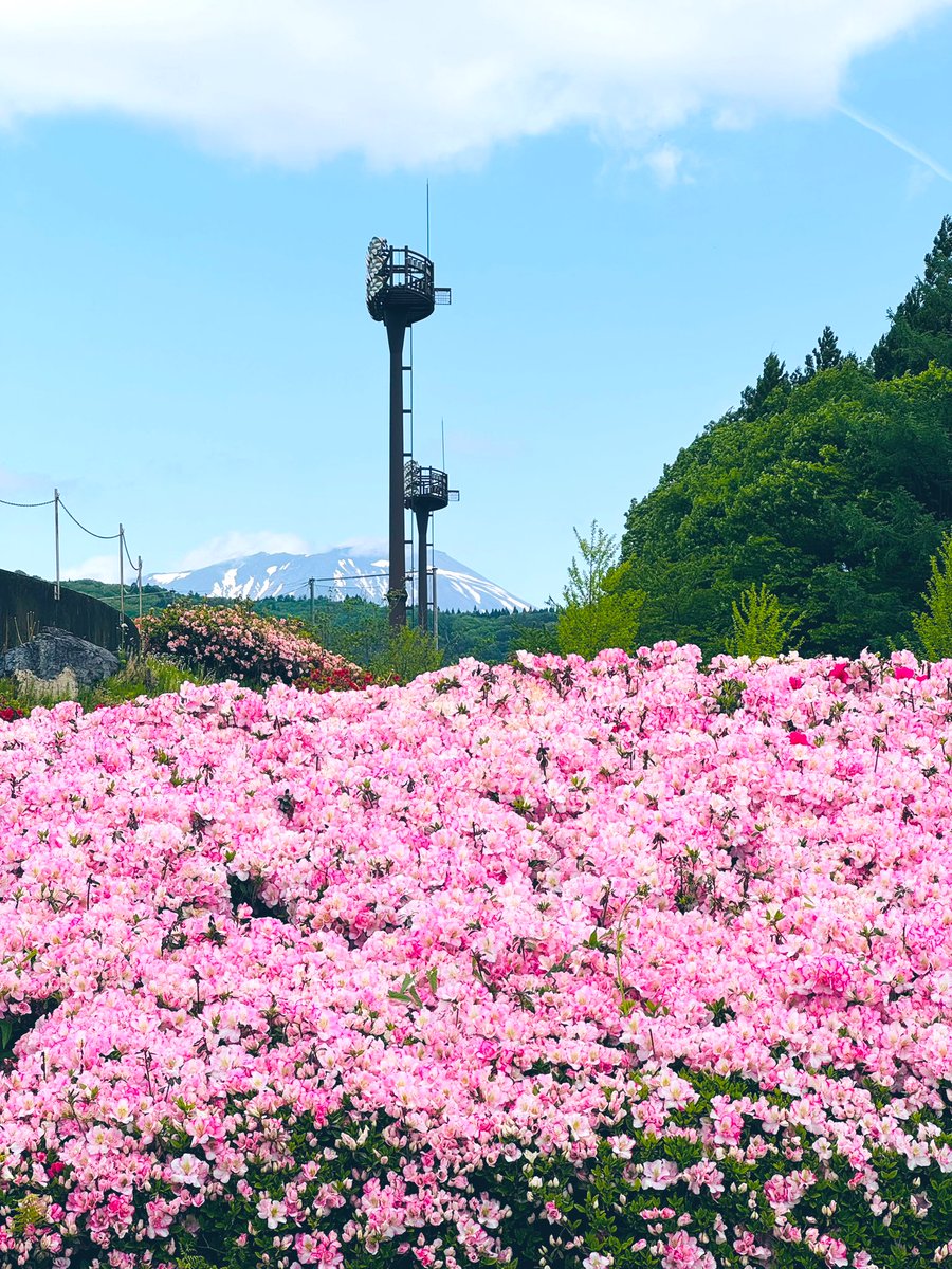 滝沢総合公園からの岩手山 ②