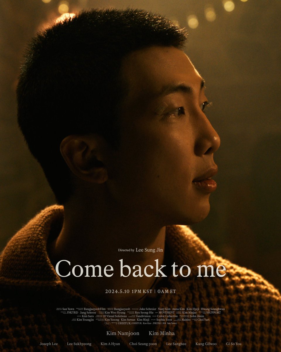 RT AND REPLY COME BACK TO ME D-DAY COME BACK TO ME IS COMING RIGHT PLACE WRONG PERSON #Comebacktome #RM #RightPlaceWrongPerson