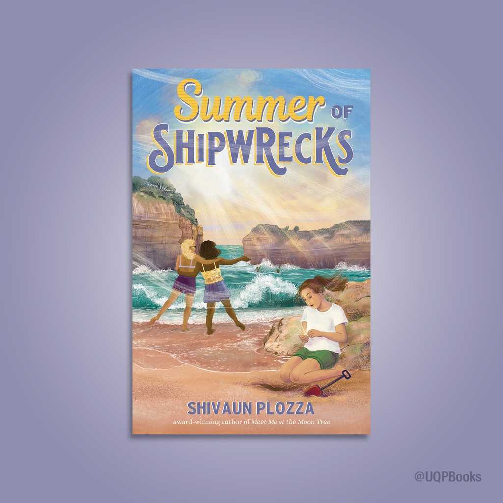 🪸COVER REVEAL🪸⁠ ⁠ Summer of Shipwrecks by Shivaun Plozza. ⁠ ⁠ Coming in September 2024. ⁠🪼 #comingsoon #youngreader #summerofshipwrecks