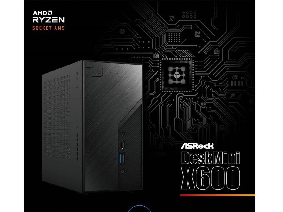 Ryzen 8000G/7000対応の小型ベアボーンキット、ASRock「DeskMini X600」発売日確定
gdm.or.jp/pressrelease/2…