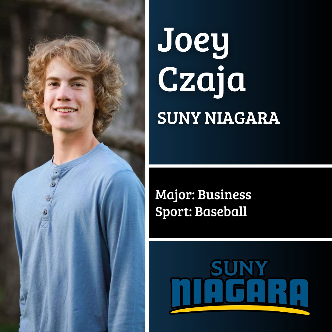 Congratulations to @CHS_Devils’ Joey Czaja on his commitment to @SUNYNiagara! #ClarenceProud @ClarStuCo @ClarenceCsd @ClarenceMiddle @goledgeview