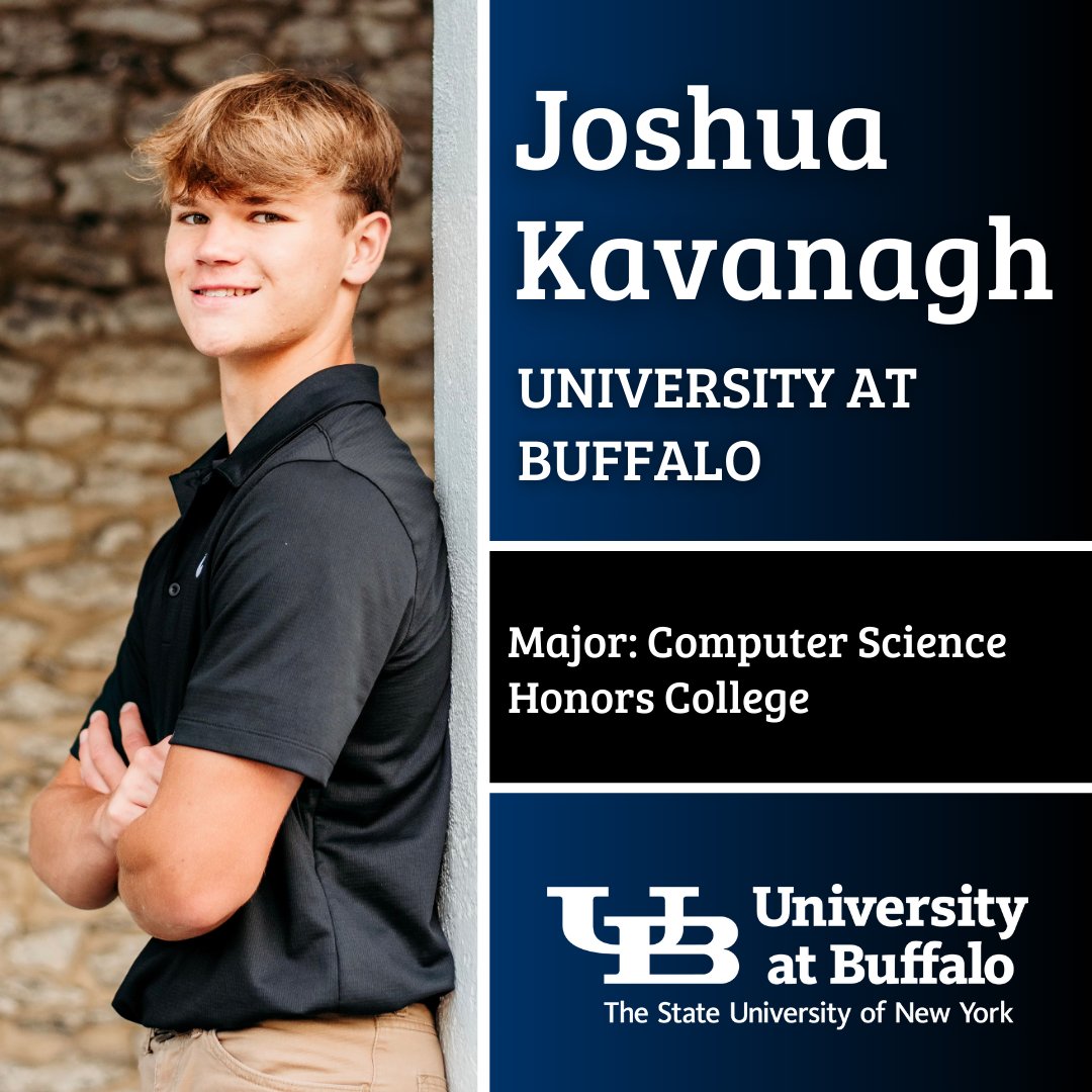 Congratulations to @CHS_Devils’ Joshua Kavanagh on his commitment to @UBuffalo! #ClarenceProud @ClarStuCo @ClarenceCsd @ClarenceMiddle @goledgeview