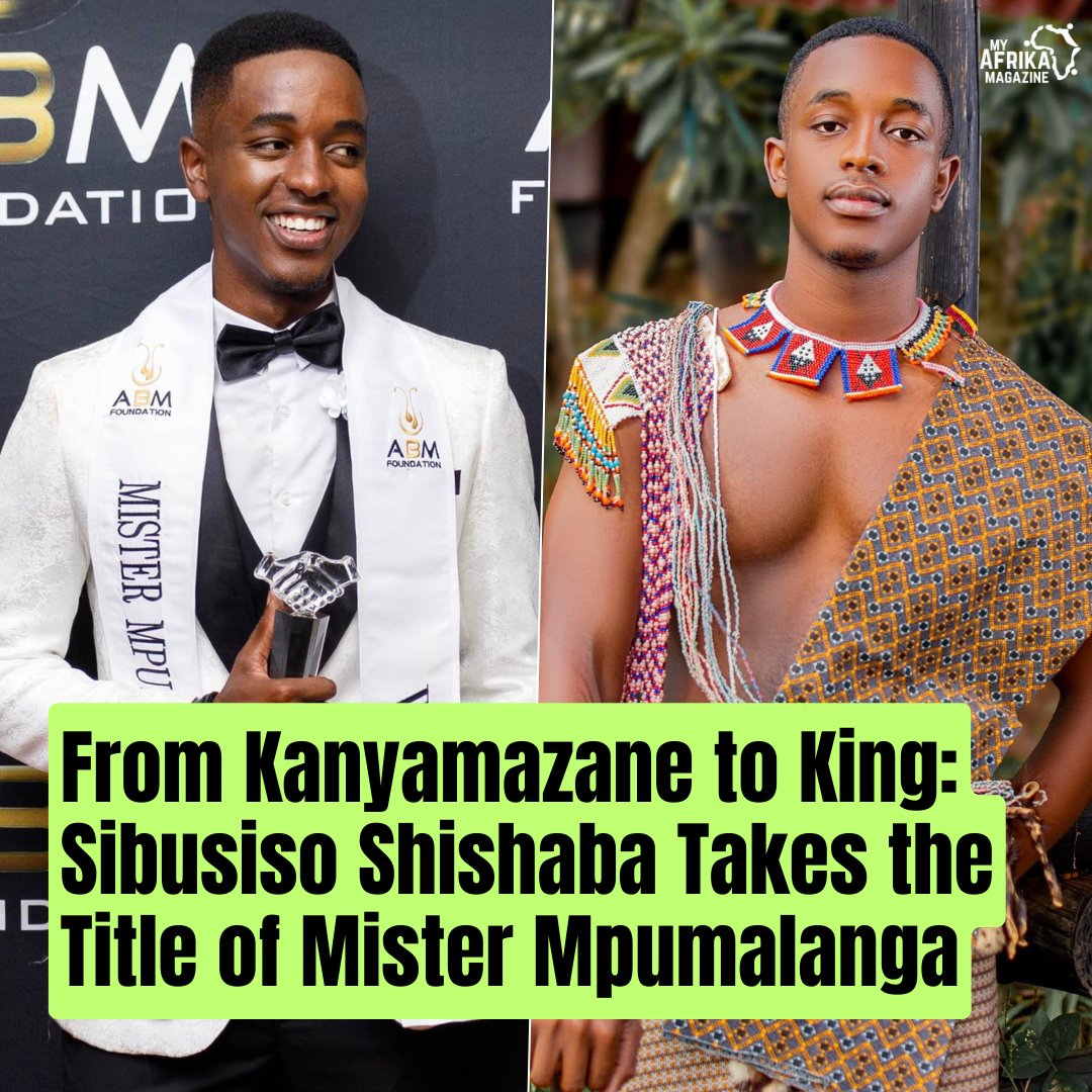 'From Kanyamazane to King: Sibusiso Shishaba Takes the Title of Mister Mpumalanga' Sibusiso Shishaba was announced as the itch title holder of Mister Mpumalanga during the coronation of the new King of Mister Mpumalanga pageant last week in South Africa, Mpumalanga.Sibusiso is a