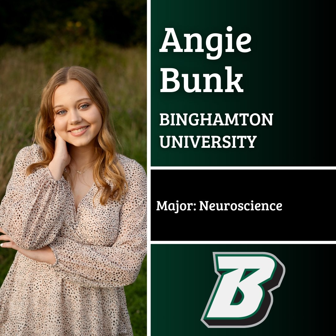 Congratulations to @CHS_Devils’ Angie Bunk on her commitment to @binghamtonu! #ClarenceProud @ClarStuCo @ClarenceCsd @ClarenceMiddle @HarrisHillES