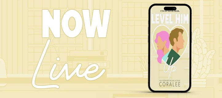 It's time to #LevelHimUp! CoraLee's latest release is #NowLive! #OneClick: geni.us/lhuevents #DirtyTextingFlirts #OnlineRomance #GamerRomance #FriendsWithBenefits #GoldenRetrieverHero @Chaotic_Creativ