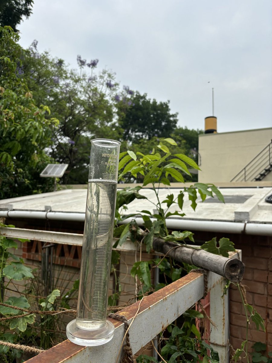 19.20 mm of rain in this part of #Bengaluru The rain barrel is almost full and the recharge wells are doing well. #Readyfortherains #monsoon2024 The summer rains are a trial run for the rainwater harvesting systems.