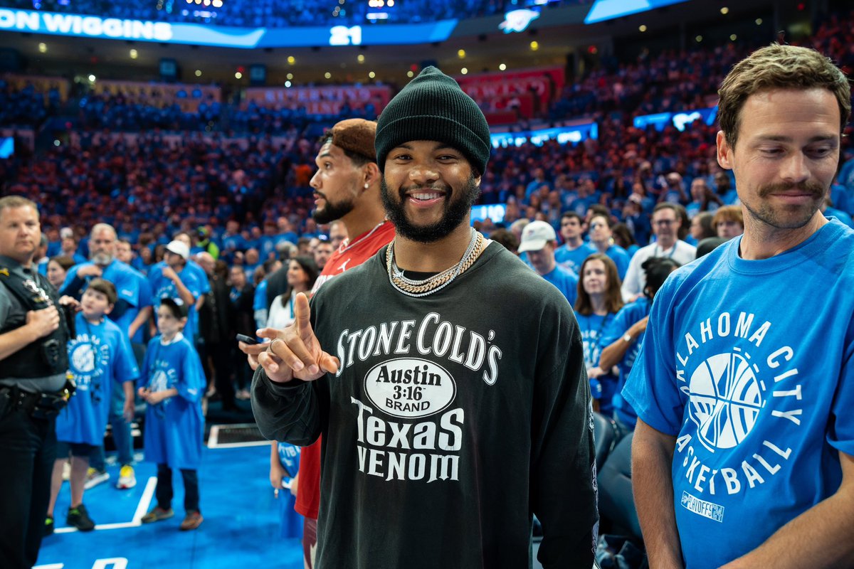 Kyler Murray in the 🏠 for Game 2 🏈