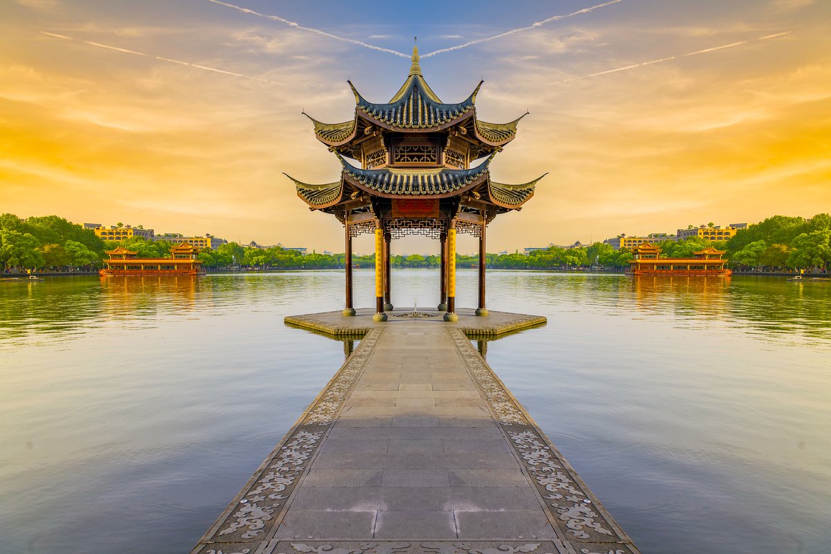 Can you identify today’s city? 🧐 Clues: 1) Marco Polo who visited city in the 13th Century described it as “the city of heaven.” 2) The city is known as the ‘Tea Capital’ of China. 3) The city is a home to the famous Lingyin Temple and Laughing Buddha.