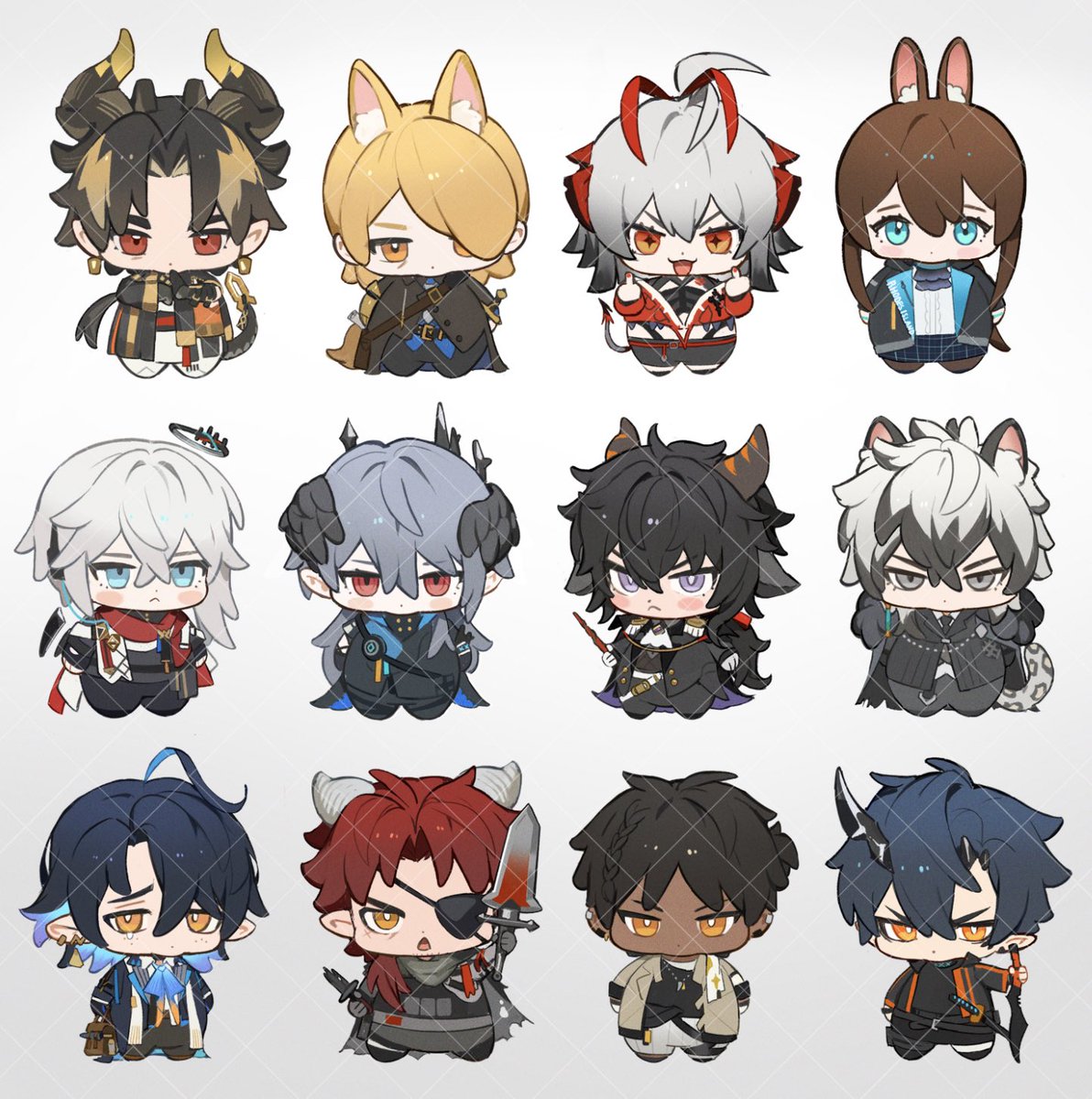 Arknights charms👾