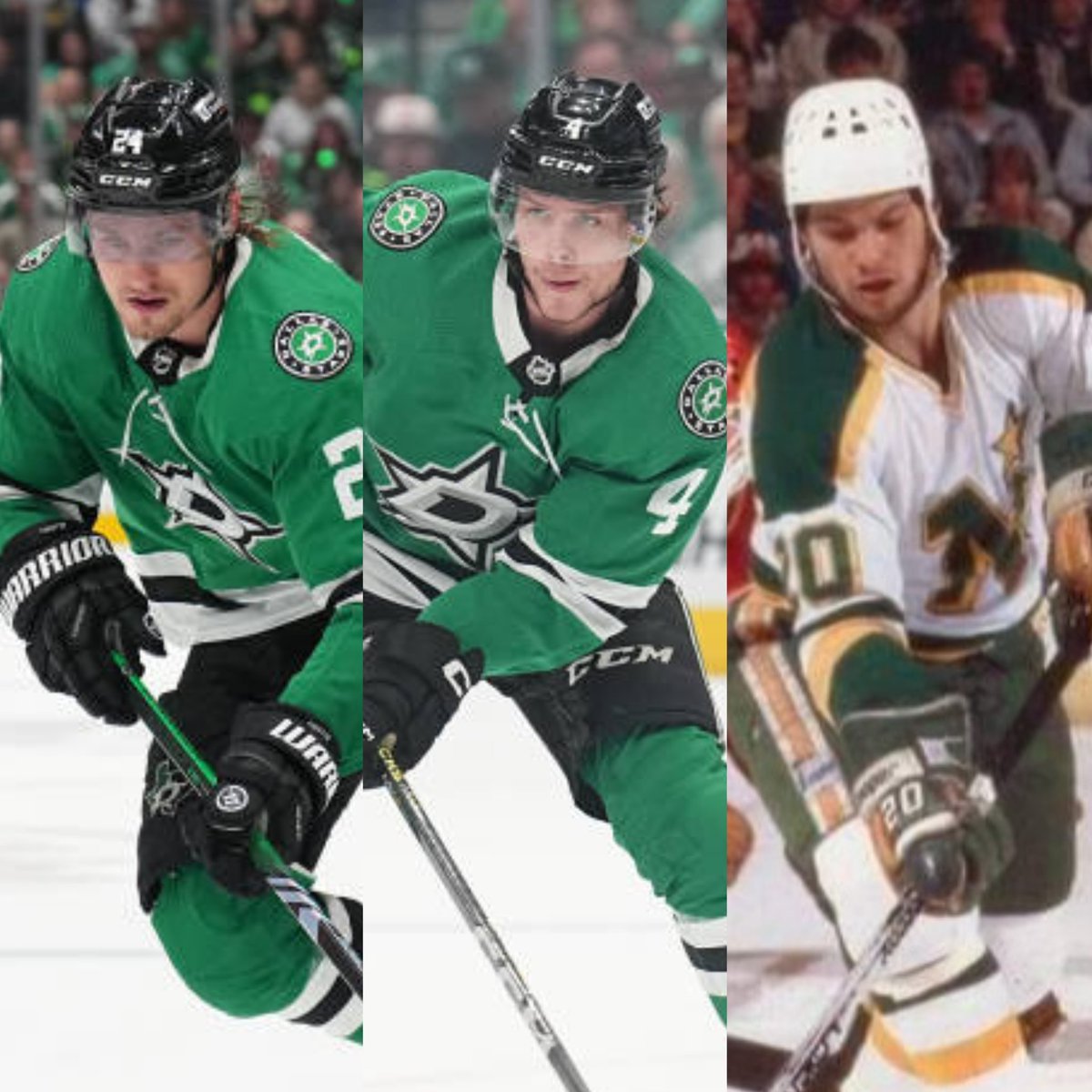 Roope Hintz with 1g + 1a and Miro Heiskanen with 1g so far tonight both pass Dino Ciccarelli for 8th on the franchise's playoff points list

M.Modano 145
B.Bellows 83 
N.Broten 79
B.Smith 76
S.Zubov 72
S.Payne 70
J.Benn 68
R.Hintz 52
M.Heiskanen 52
D.Ciccarelli 51
@DallasStars