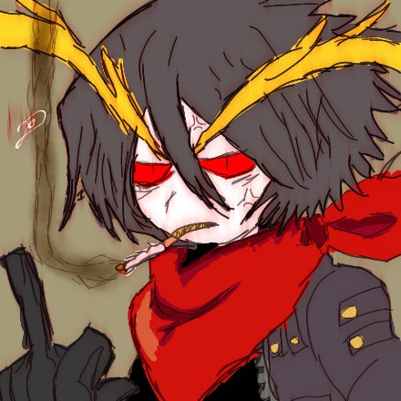 Plutt0_t's tweet photo. HELLO! THERE'S PLUTTO!!! Many exams. Sorry, but today a paint an old draw, soooo, that are the results. It's Rock, an Character from Okegom. Not many to explain,.,.., so, goodbye. 
#art #draw #okegom #rock https://t.co/ZCoLWxwUVt