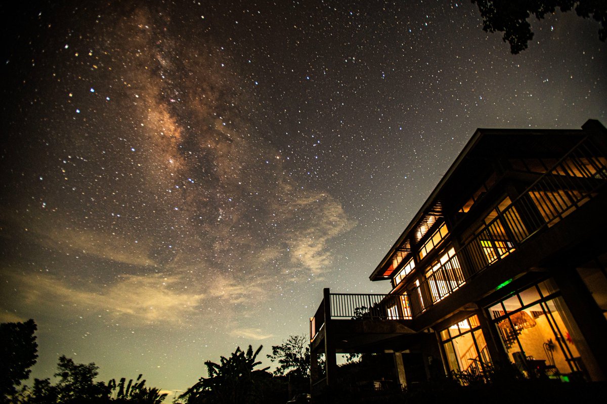 LOOK: The galactic center of the Milky Way galaxy, as seen from the sky above Famzi Commune in Sampaloc, Tanay, Rizal, on May 10, 2024. The month of May is promoted by the International Astronomical Union as the Dark and Quiet Skies month, which aims to raise awareness on the…