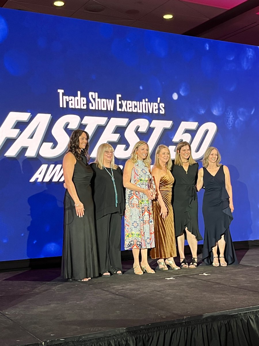 The Grand Awards winners have started to be revealed. 

Congratulations to tonight's winners so far including the 2024 TSE Trailblazers, @SOURCINGatMAGIC, @pizza_tomorrow, @CES, MPT Expo from @agma and RE+ (@SPIConvention). 

#TSEFastest50