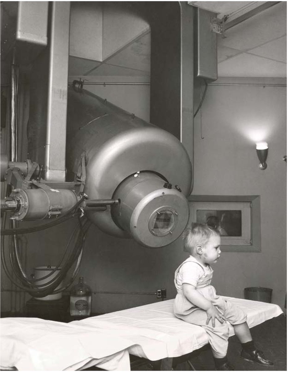 Bill Loo MD PhD β‘οΈβ’οΈ (@bloo_lt_sabr) on Twitter photo LA-15 stands for "linear accelerator 15," counting from LA-1, the first klystron powered medical linac invented <a href="/StanfordRadOnc/">Stanford Radiation Oncology</a> by Henry Kaplan & Edward Ginzton. Dr. Kaplan treated the first patient in 1956, a 7 mo old with bilateral retinoblastoma, saving his vision & his life. LA-15 stands for "linear accelerator 15," counting from LA-1, the first klystron powered medical linac invented <a href="/StanfordRadOnc/">Stanford Radiation Oncology</a> by Henry Kaplan & Edward Ginzton. Dr. Kaplan treated the first patient in 1956, a 7 mo old with bilateral retinoblastoma, saving his vision & his life.