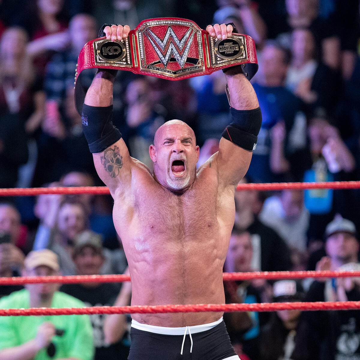 When Goldberg defeated Kevin Owens to capture the WWE Universal Championship
